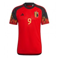 Fotballdrakt Herre Belgia Romelu Lukaku #9 Hjemmedrakt VM 2022 Kortermet